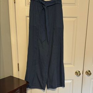Sienna Sky - NWT Elegant Blue Wide  Leg pants. M